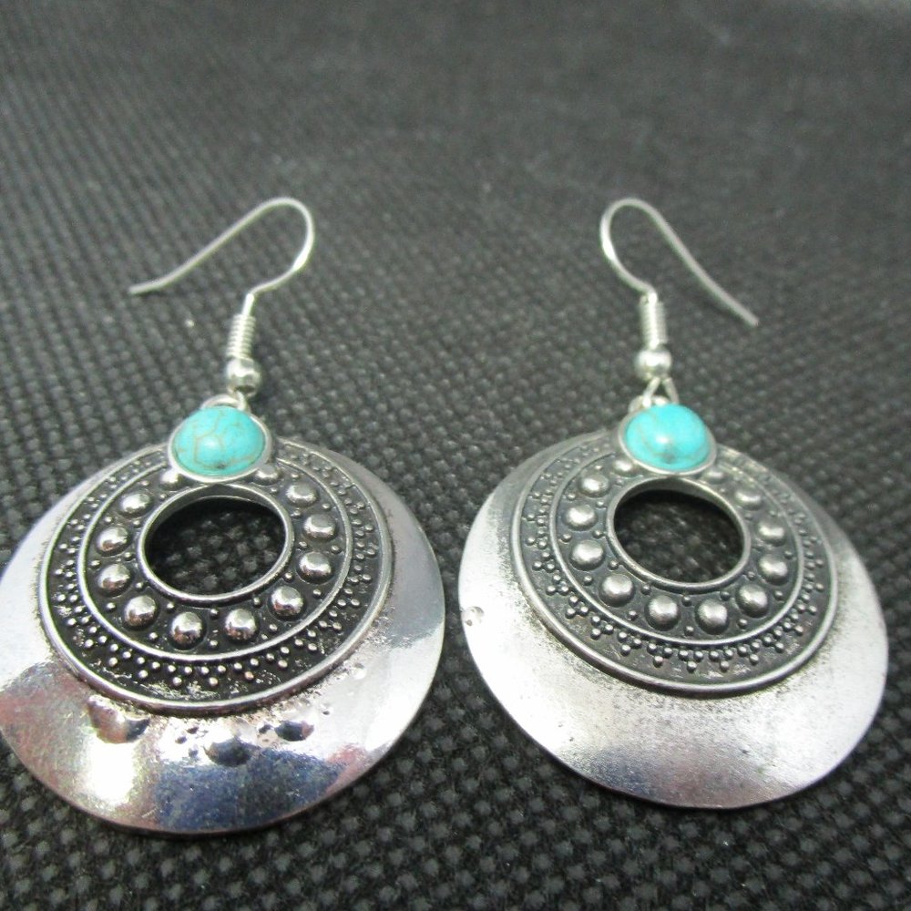 Southwestern Style Statement Earrings
